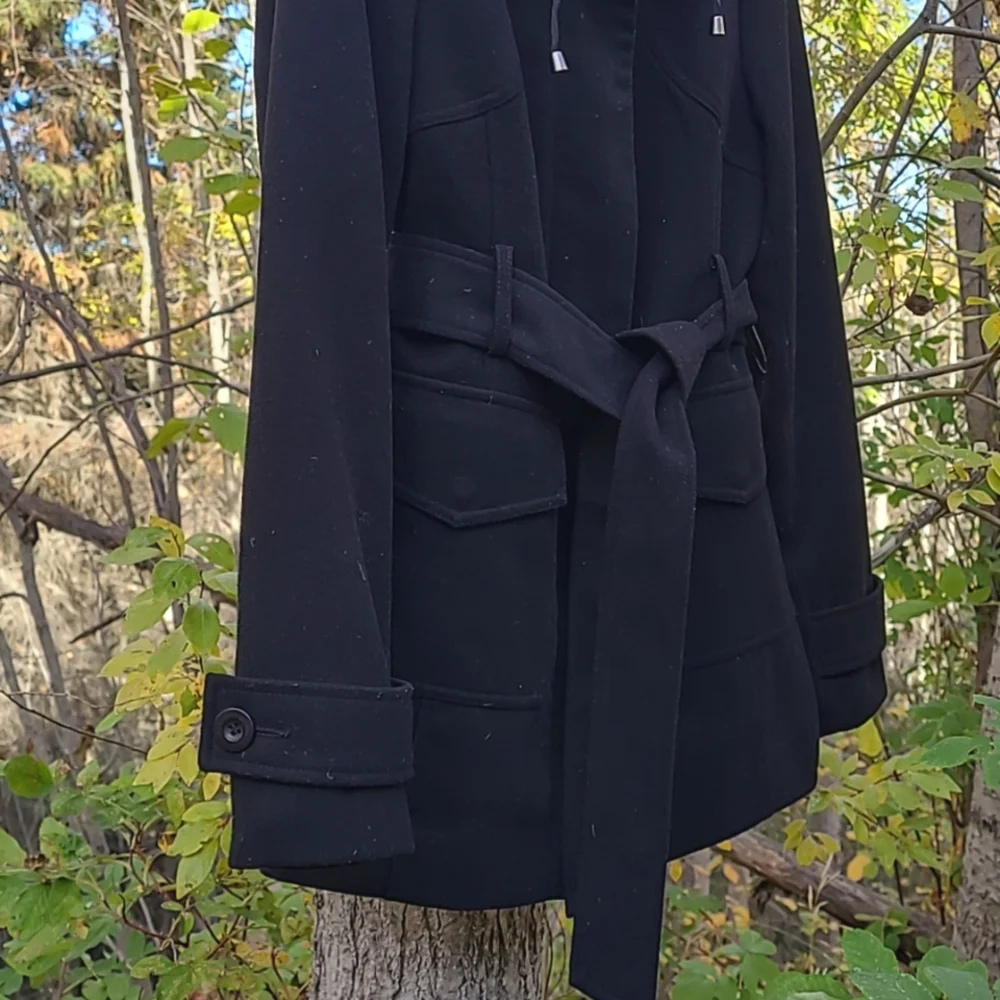 Ricki's Classic Warm Pea Coat - Picture 3 of 11